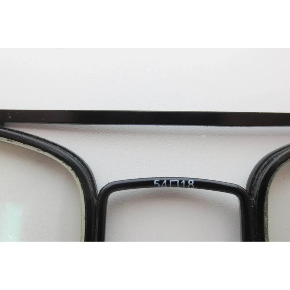 Robert Mitchel RM 202114 BK Black Aviator Double Bridge Eyeglass Frames